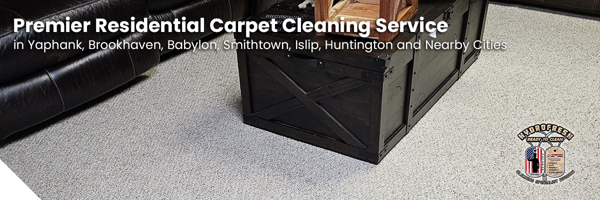 A professional technician using advanced equipment to deep-clean a residential carpet in a cozy living room.